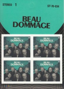 BEAU DOMMAGE = Music Band Canadian artists BKLT page of 4 Canada 2013 #2658