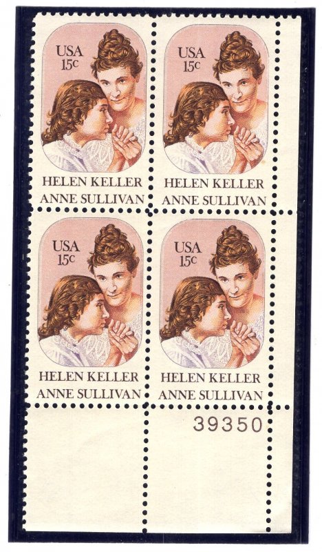 1824 Helen Keller, MNH LR-PB/4 (#39350)