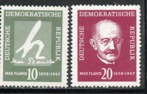 Germany, DDR # 383-4, Mint Never Hinge. CV $ 1.35
