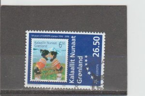 Greenland  Scott#  471  Used  (2006 European Philatelic Coop)