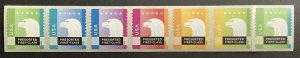 US Scott 4585-4590a PNC7 Spectrum Eagle SA,  MNH