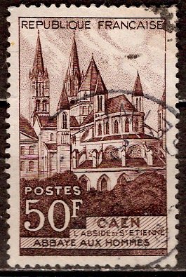 France; 1951: Sc. # 674: O/Used Single Stamp