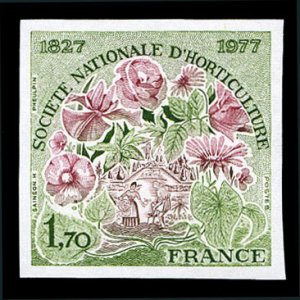 France, 1950-Present #1536 (YT 1930) Cat€27, 1977 National Horticulture Soc...