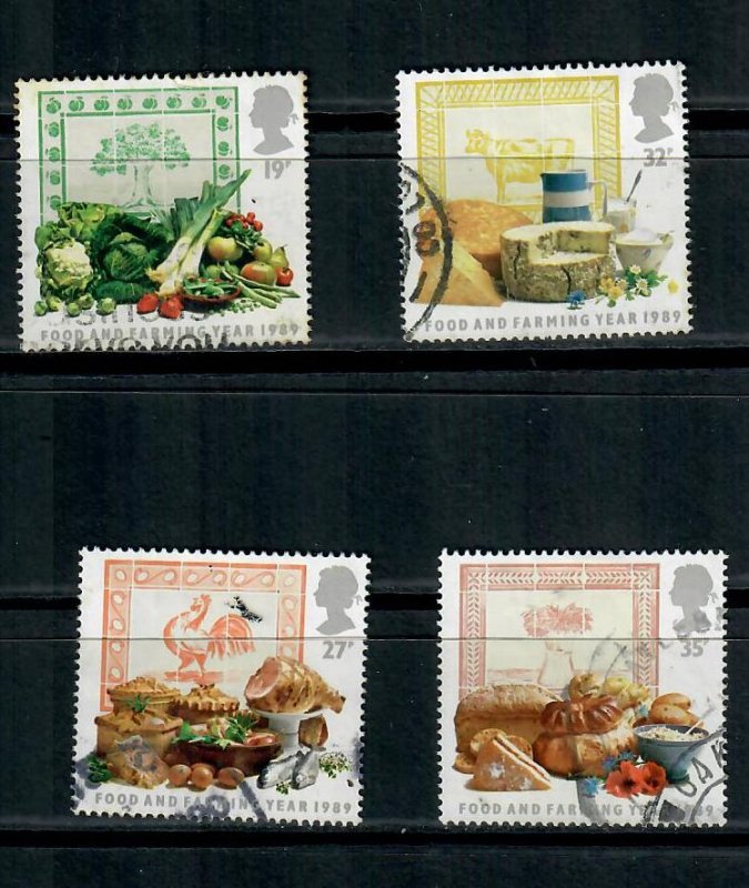 1989  COMMEMORATIVES SET FOOD AND FARMING USED H 210423