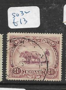 MALAYA  KEDAH   (PP2704B)  21C COW  SG 32  VFU