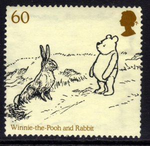 GB 2010 QE2 60p Winnie the Pooh & Rabbit MNG SG 3123 ( B144 )