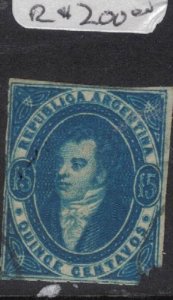 Argentina SC 10 Space Filler Used VFU (3fuf)