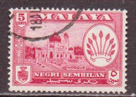 Malaya-Negri Sembilan   #67  used  (1957)  