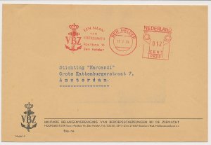 Meter cover Netherlands 1964 Military Interest Group of Navy Sailors - Anchor - 