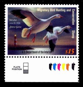 RW70 MINT FEDERAL DUCK STAMP OF 2003-04 - OGNH - VF - CV$40.00 (ESP#0744)