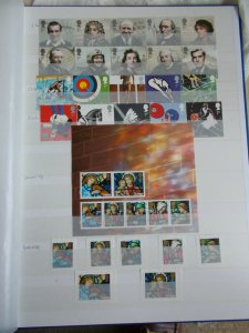 2009 Complete Commemorative Collection with M/Sheets U/M - Face Value £129.51