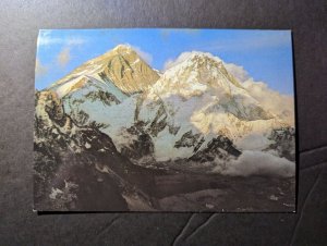 1977 Nepal Postcard Cover Signed German Mount Everest Expedition Kathmandu 3