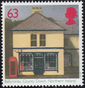 Great Britain 1997 MNH Scott 1770 63p Ballyroney, County Down, NI- Post Offices
