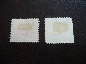 Stamps - Western Australia - Scott# 76-77 - Used Part Set of 2 Stamps