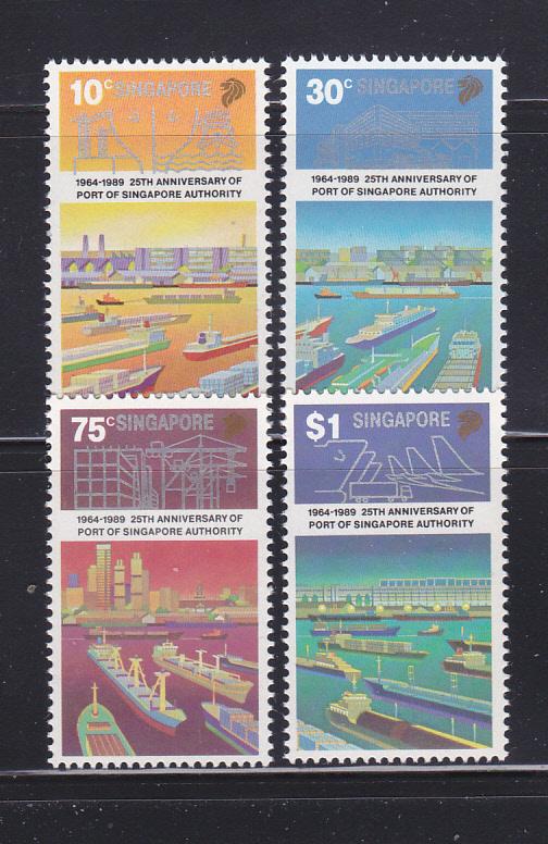 Singapore 537-540 Set MNH Ships (B)