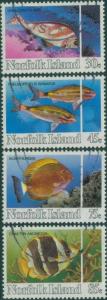 Norfolk Island 1984 SG334-337 Reef Fish set FU