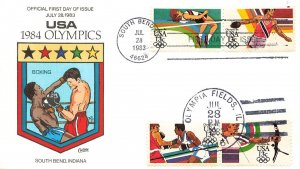 2048/51 13c 1983 OLYMPICS - Collins - U/O Olympia Fields, IL