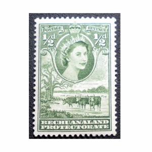 BRITISH BECHUANALAND 1955 . SCOTT # 154. UNUSED