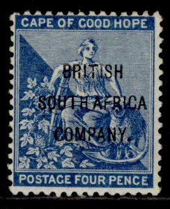 RHODESIA QV SG62, 4d blue, M MINT. Cat £38. 