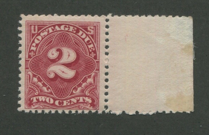 1910 United States Postage Due Stamp #J46 Mint Lightly Hinged F/VF Original Gum