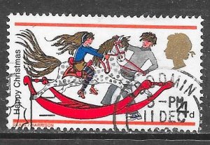 Great Britain 572: 4d Playing on Rocking Horse, used, VF