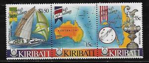 Kiribati 484 America's Cup Sailing Mint NH