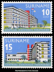 Surinam Scott 331-332 Mint never hinged.