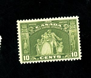 Canada #209 MINT FVF OG NH Cat$52