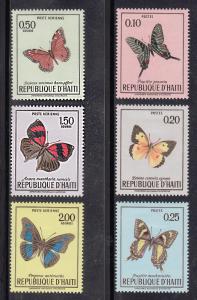 Haiti Scott #625-27 & C348-350 MH