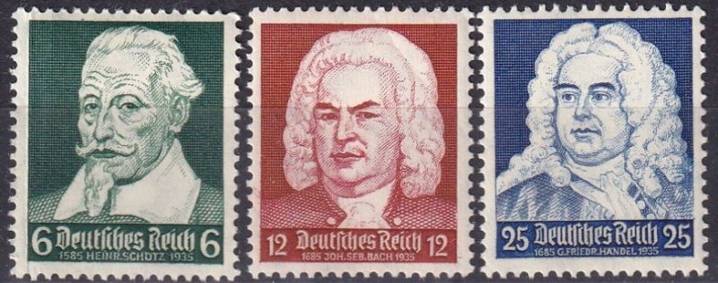 Germany #456-8  F-VF Unused CV $3.80  (Z3921)