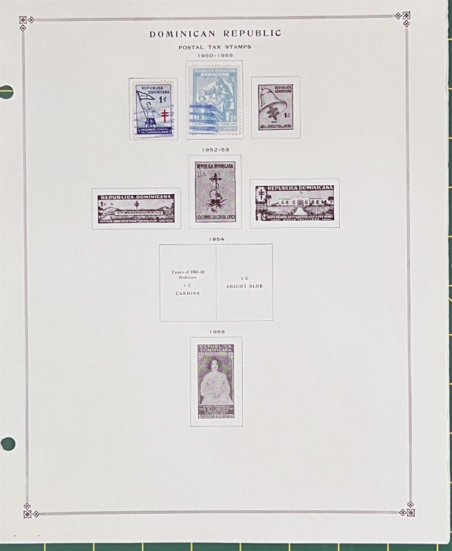 Dominican Rep. Stamp Collection approx. 80+ Stamps Mint & Used ZAYIX 0825BB3705