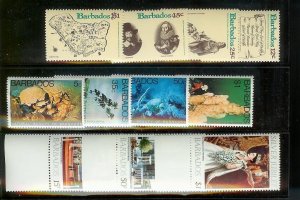 BARBADOS (42) Mint Never Hinged Sets - All Different - Nearly all complete