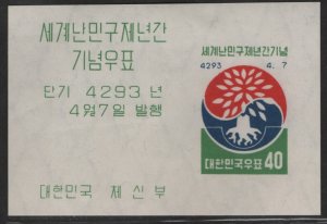 Korea Sc#304a M/NH/VF S/S NGAI Cv. $45