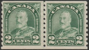 Canada 1930 Sc 180 coil pair MH*