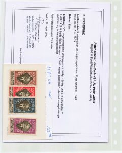 LIECHTENSTEIN  82-85   MNH   WITH CERT