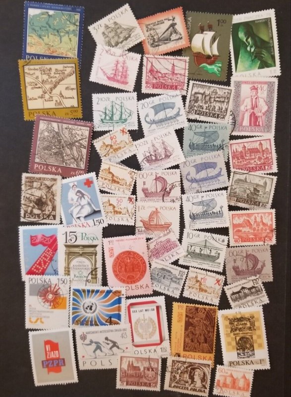 POLAND  Used CTO Stamp Lot T12907