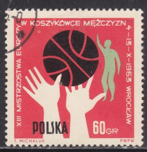 Poland 1161 Basketball 1963