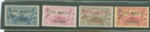 Wallis & Futuna Islands #39-42 On Cover