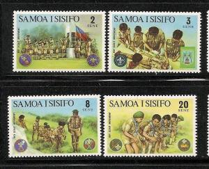 Samoa  set mint S.C.#s 283 - 286