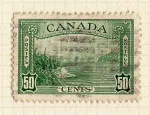 Canada 1937 Early Issue Fine Used 50c. NW-244589