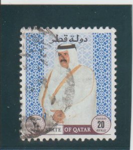 Qatar  Scott#  890  Used  (1996 Shiek Hamad)
