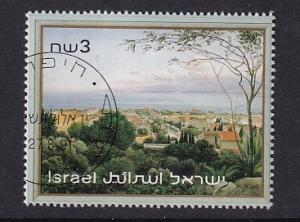 Israel  #1094  cancelled  1991  Israeli-Polish philatelic exhibition. from sheet