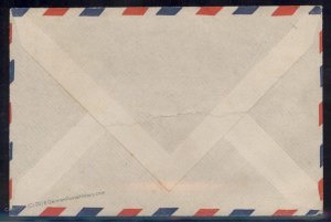 USA WWII APO Airmail Military Mail Cover 93789