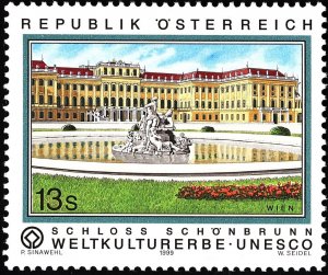 Austria 1999 MNH Stamps Scott 1780 UNESCO Architecture Schonbrunn Palace