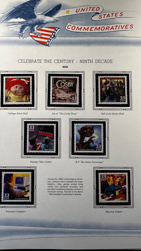 White Ace collection Commemoratives of 1999-2000 [pages 464-535] [72 pages]