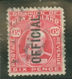 New Zealand #O36  Single