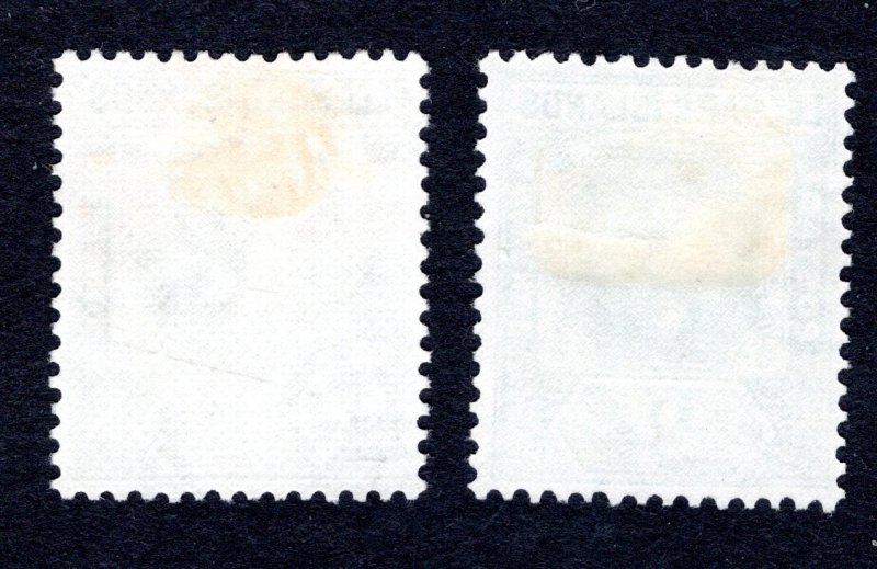 Leeward Islands SC #134-135  VF, Unused, Original Gum, LH, CV $3.00 ... 3450094