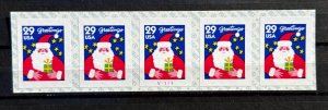 US PNC5 29c Santa Claus Christmas Stamp Sc# 2873 Plate V1111 MNH