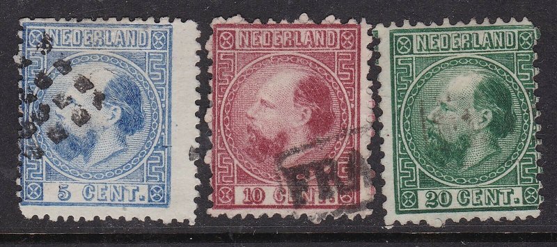 NETHERLANDS ^^^^^^x3 used  CLASSICS   $$@ lar 1653nl