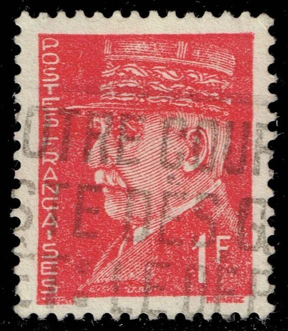 France #437 Marshal Petain; Used